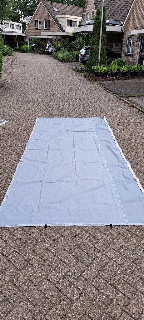 luifelzeil met grondstokken, Ophalen of Verzenden, Zo goed als nieuw