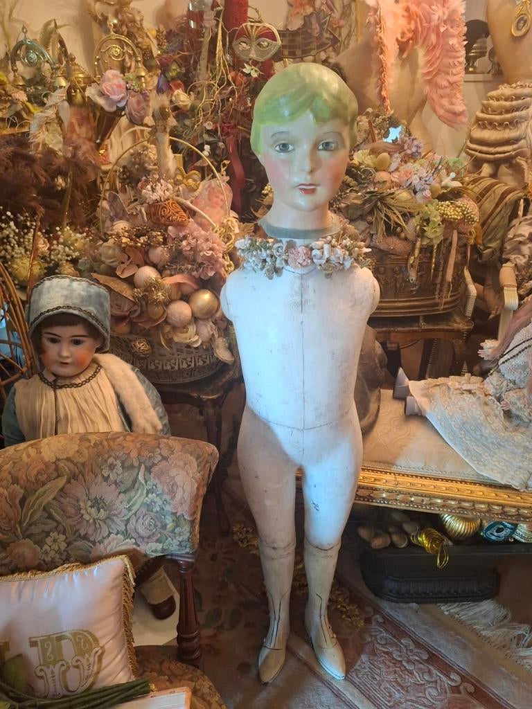 Papier maché hoofd., Verzenden