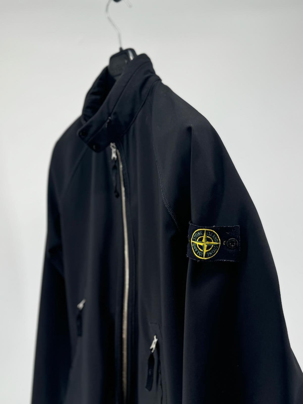 Stone Island Soft Shell - Maat Medium, Stone, Maat 48/50 (M), Zwart, Ophalen of Verzenden