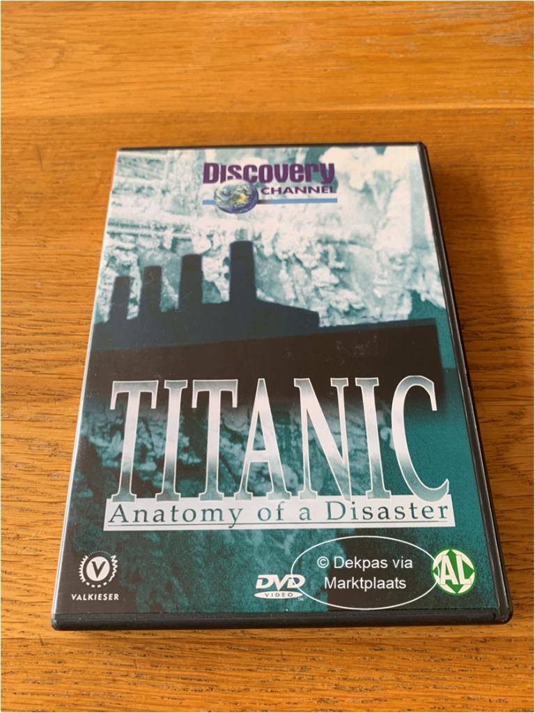 Dvd Titanic Anatomy of a Disaster, Alle leeftijden, Ophalen of Verzenden, Gebruikt, Overige typen