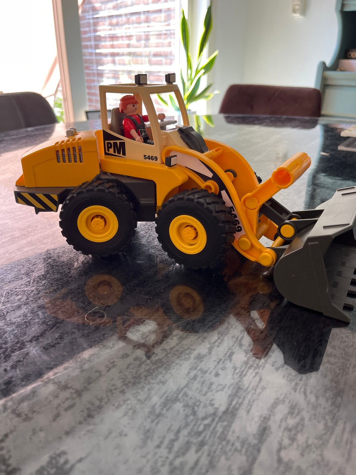 Playmobil 5469 Graafmachine met werkende schep, Gebruikt, Voertuig, Overige series, Complete set