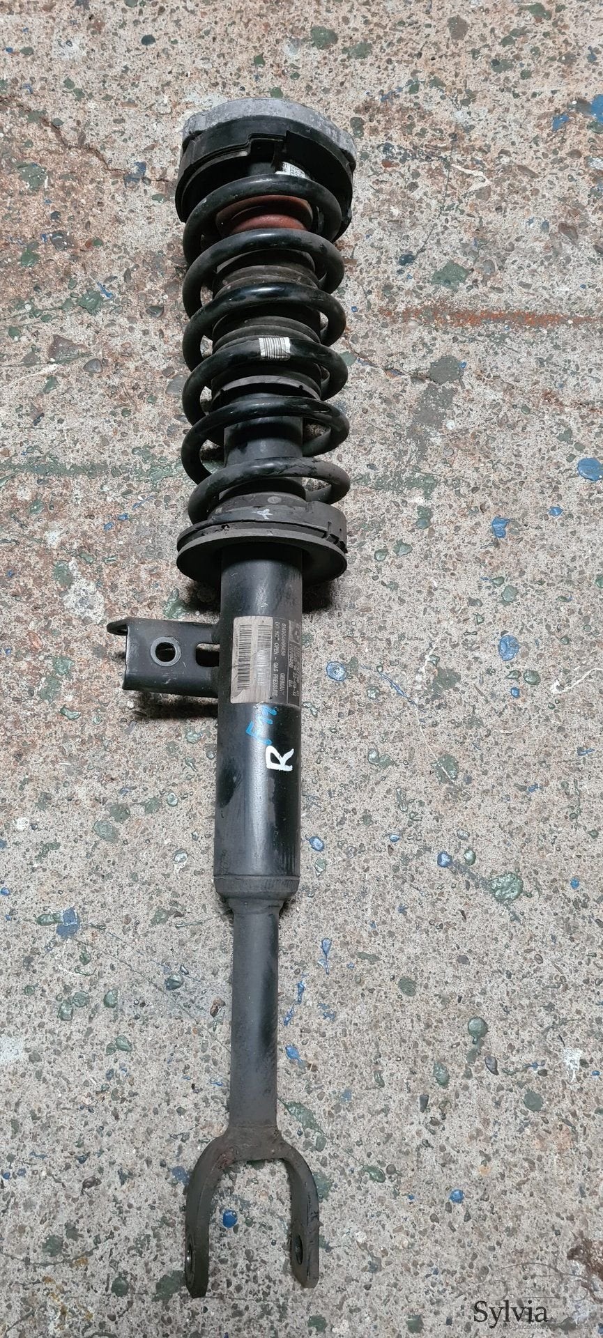 Veerpoot rechts voorzijde schokdemper BMW 5 serie F10 F11 67, Gebruikt, -, -, Ophalen of Verzenden