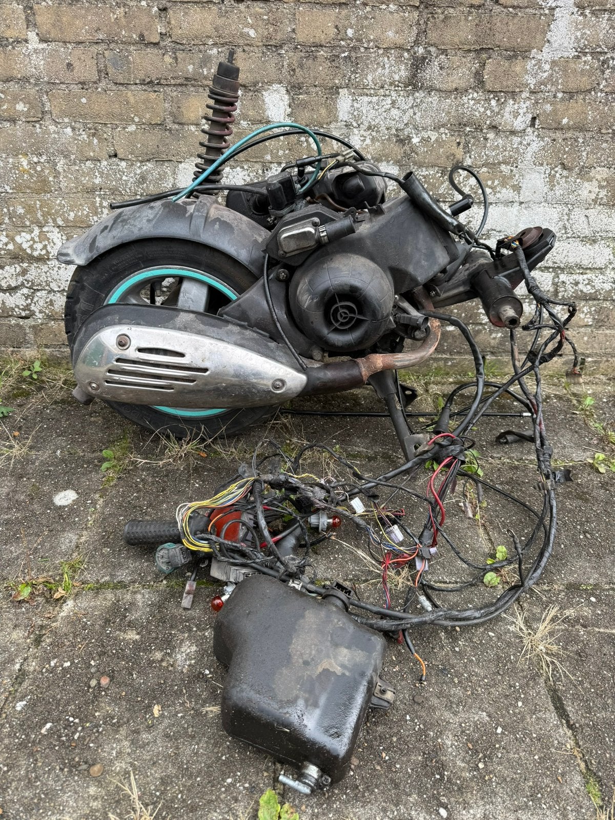 Vespa LX 2takt motorblok goedlopend 10k gelopen compleet, Ophalen of Verzenden