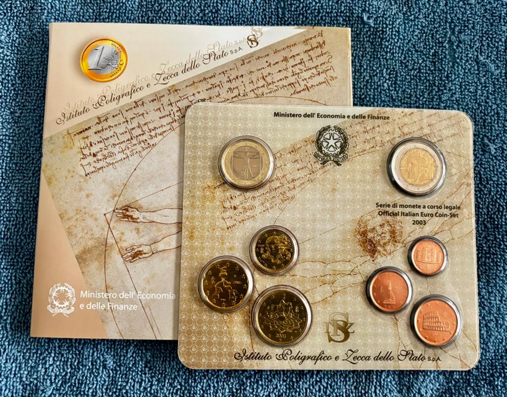 Italiaanse Euro Muntset 2003 - Officiële Uitgave, Ophalen of Verzenden, Italië, Overige waardes, Setje
