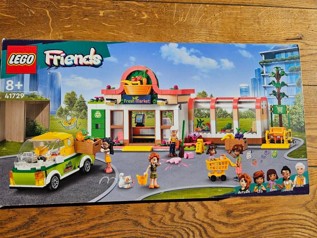 Lego friends set  41729 biologische supermarkt, Kinderen en Baby's, Speelgoed | Duplo en Lego, Zo goed als nieuw, Lego, Complete set