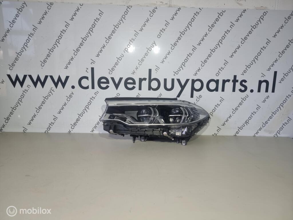 Koplamp origineel led links BMW 5-serie G30 17-20 8499121-01, Auto-onderdelen, Verlichting, Gebruikt, Ophalen of Verzenden, BMW