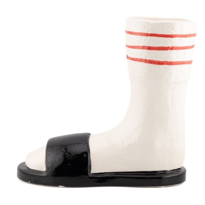 Foute vaas sandaal - slipper - badslipper - sok - tokkie, -, Kwastje-over-Kastje, Nieuw, Ophalen of Verzenden