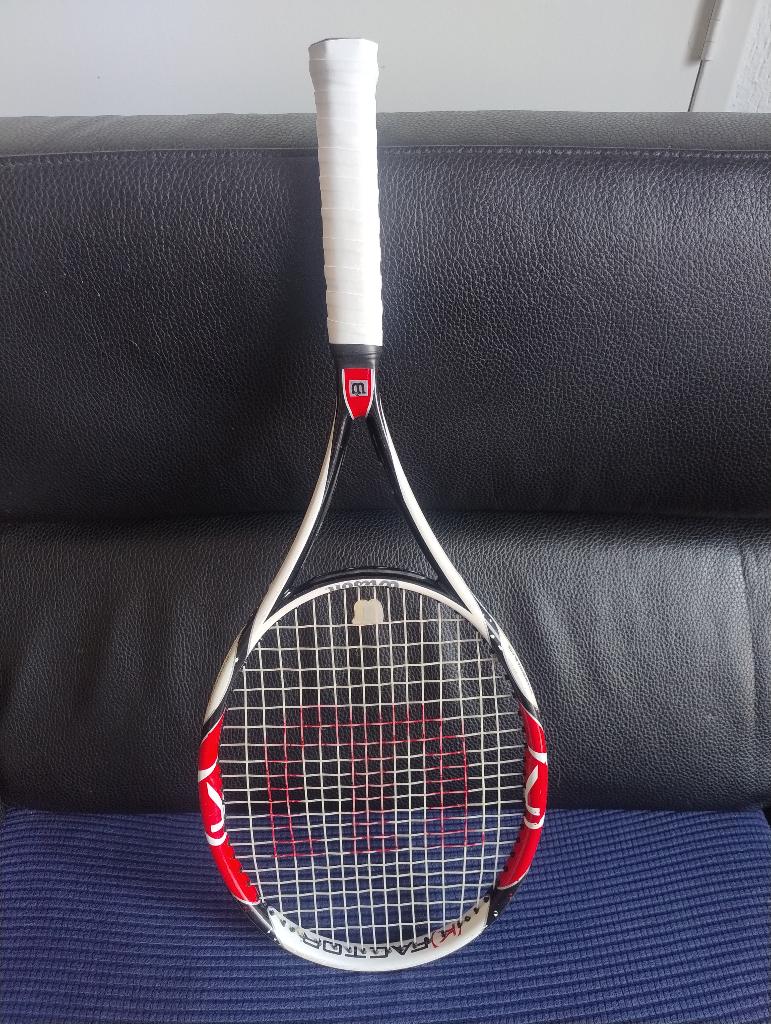 Wilson K factor Six One Lite tennisracket, gripmaat 2, Sport en Fitness, Tennis, L2, Gebruikt, Ophalen of Verzenden, Wilson