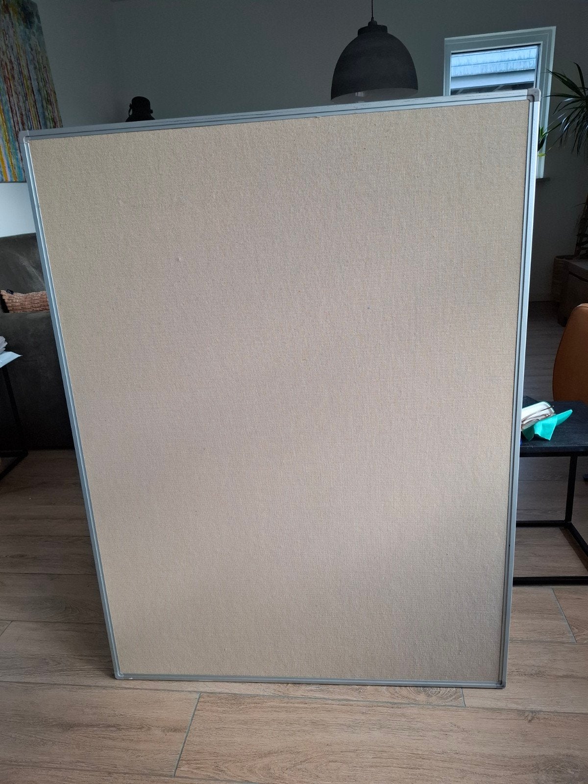 groot stevig prikbord. Aluminium frame, Ophalen of Verzenden, Prikbord