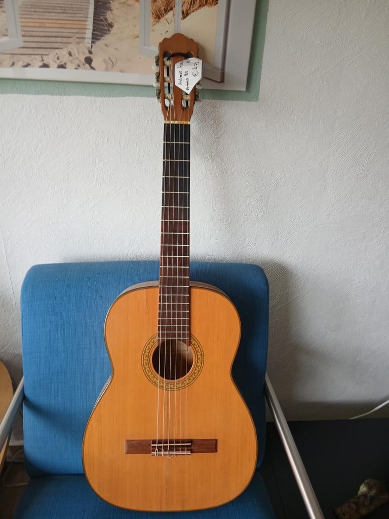 Helmut Hanika klassieke gitaar, ca. 1980, goede staat, Ophalen of Verzenden, Gebruikt, Klassieke of Spaanse gitaar