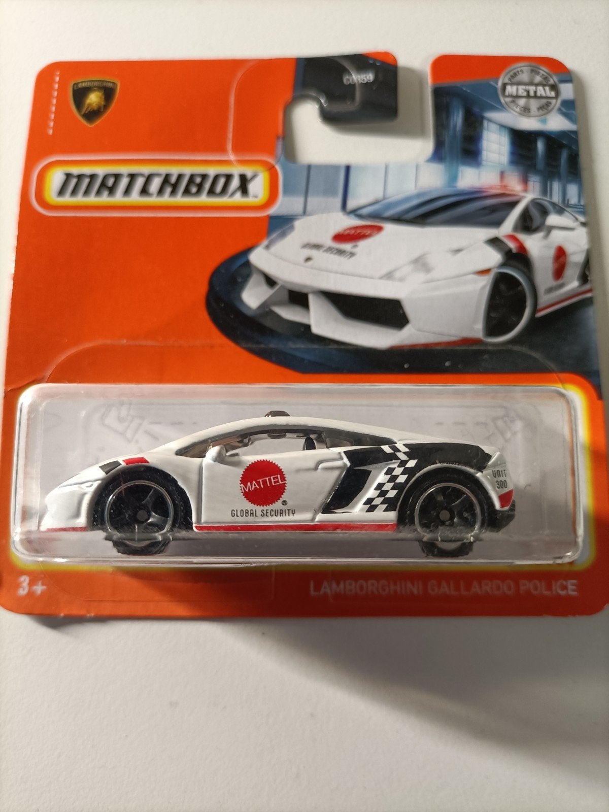 Matchbox Lamborghini Gallardo Police - Nieuw in verpakking, Ophalen of Verzenden, Nieuw, Auto