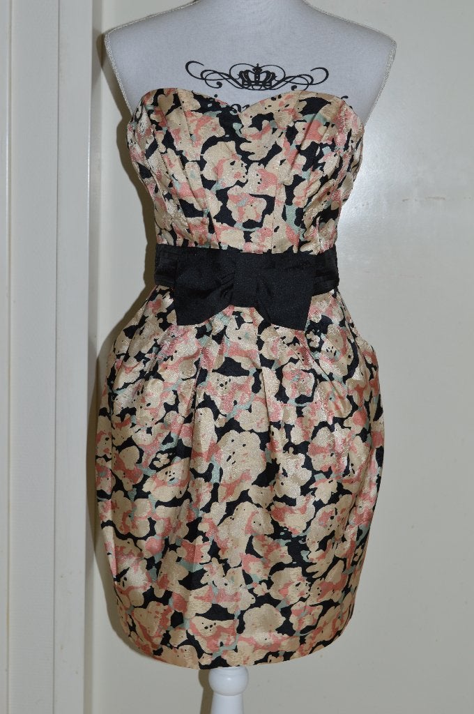 H&M Strapless jurk maat 36, Ophalen, Zo goed als nieuw, Maat 36 (S), Boven de knie