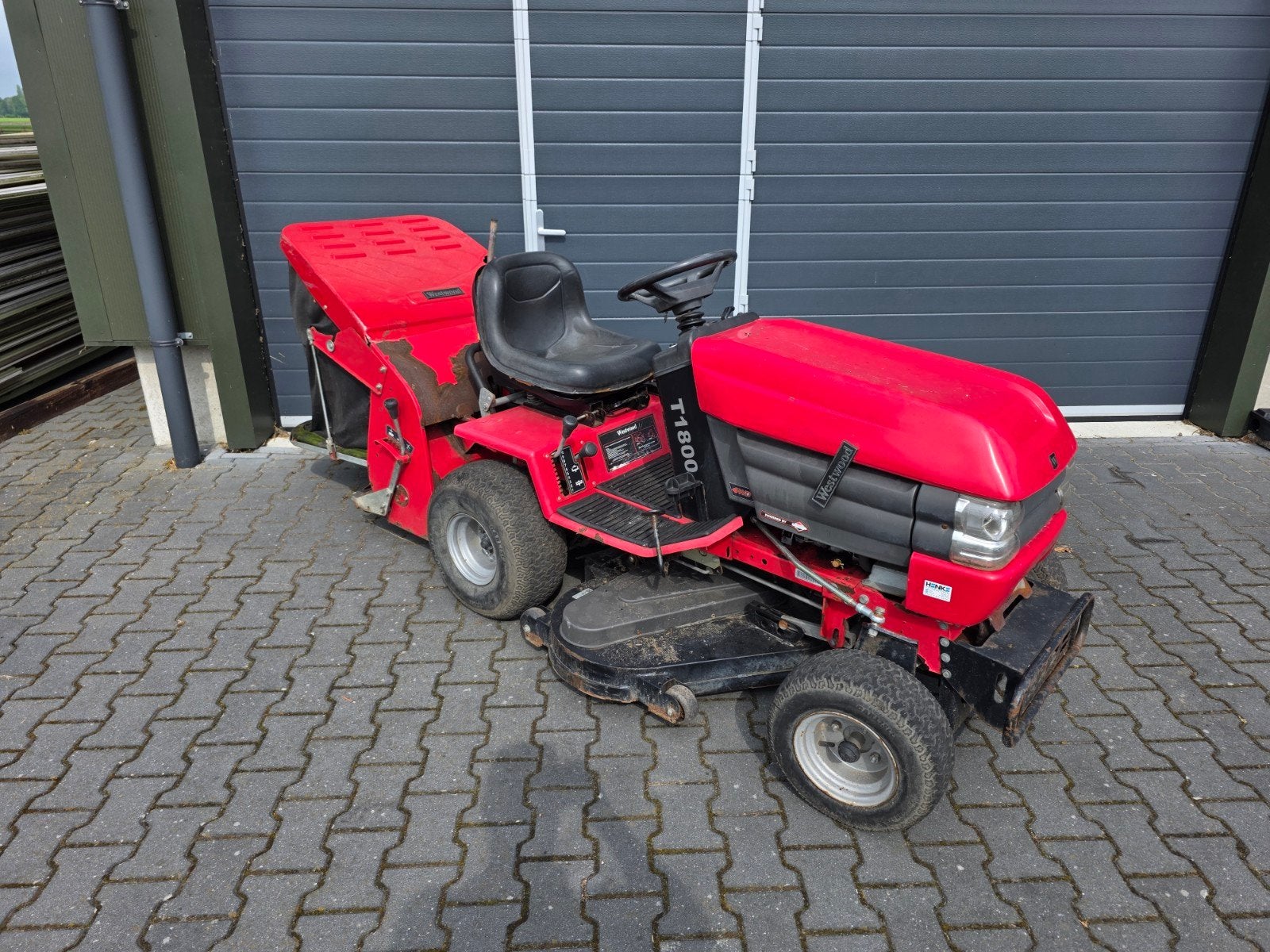leuke 4x4 zitmaaier met vangbak, Tuin en Terras, Ophalen, Gebruikt