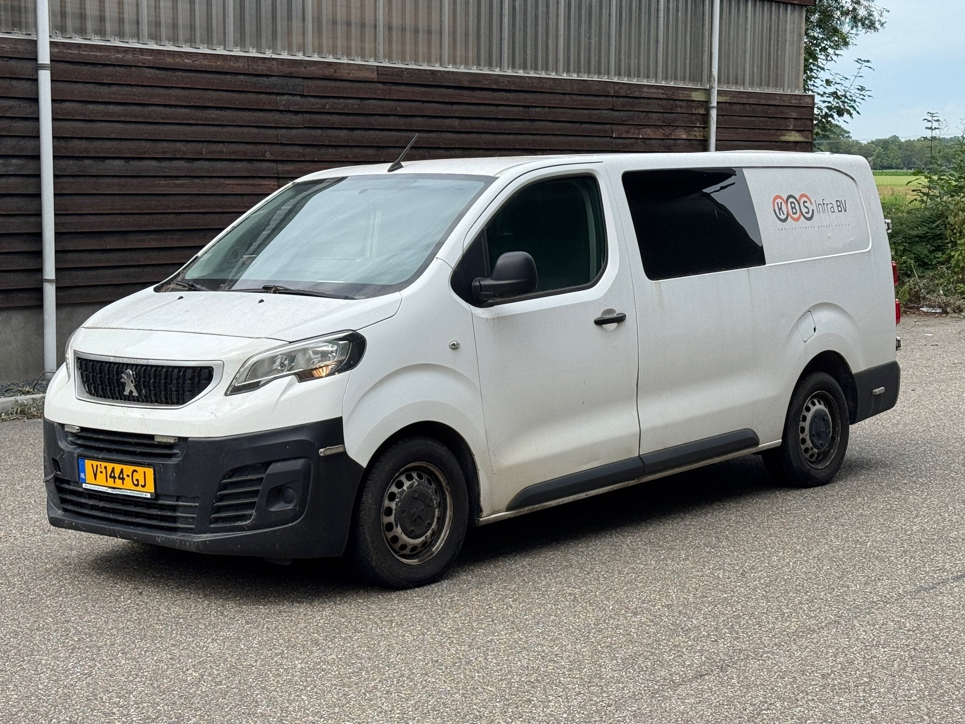 Peugeot Expert 231L 2.0 BlueHDI 120 DUBBEL CABINE - TIK-MOTO, Auto's, Voorwielaandrijving, Stof, Gebruikt, 4 cilinders