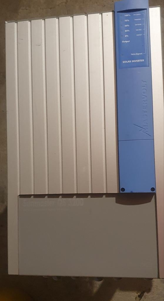 Mastervolt Sunmaster QS3200 omvormer, Ophalen of Verzenden, Gebruikt, Overige typen
