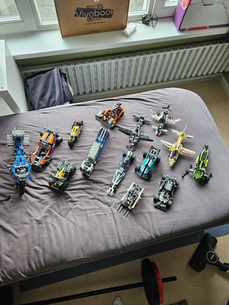 Verzameling Lego technic, Kinderen en Baby's, Speelgoed | Duplo en Lego, Ophalen, Compleet, Lego, Zo goed als nieuw