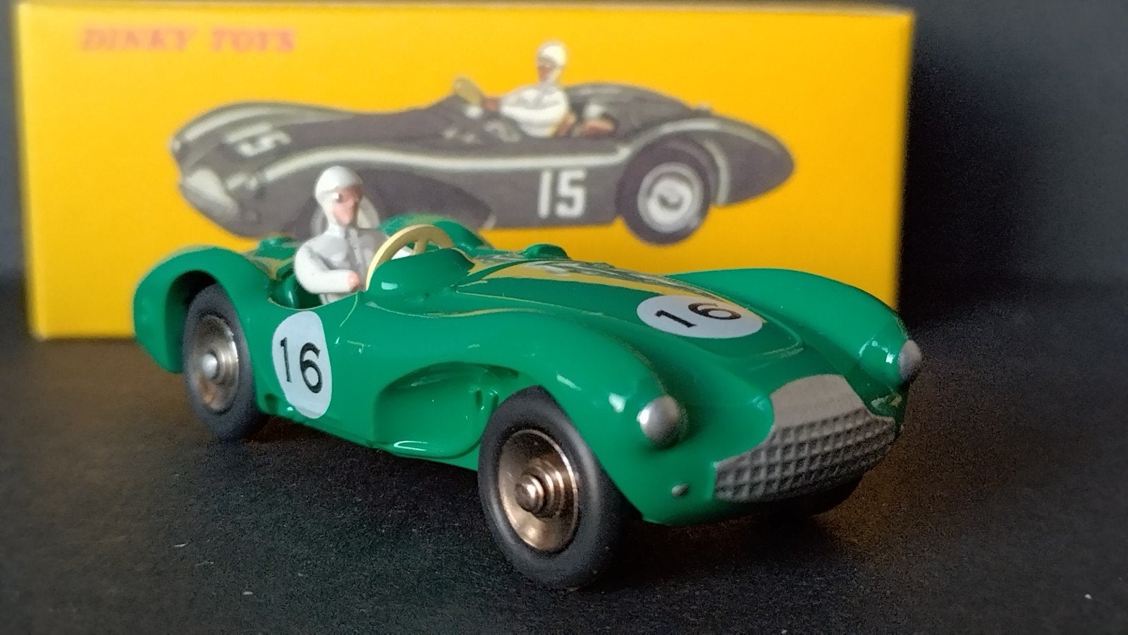 Aston Martin DB3 Sports 1:43 Dinky Toys Atlas re-edition Pol, Auto, Verzenden, Nieuw, M