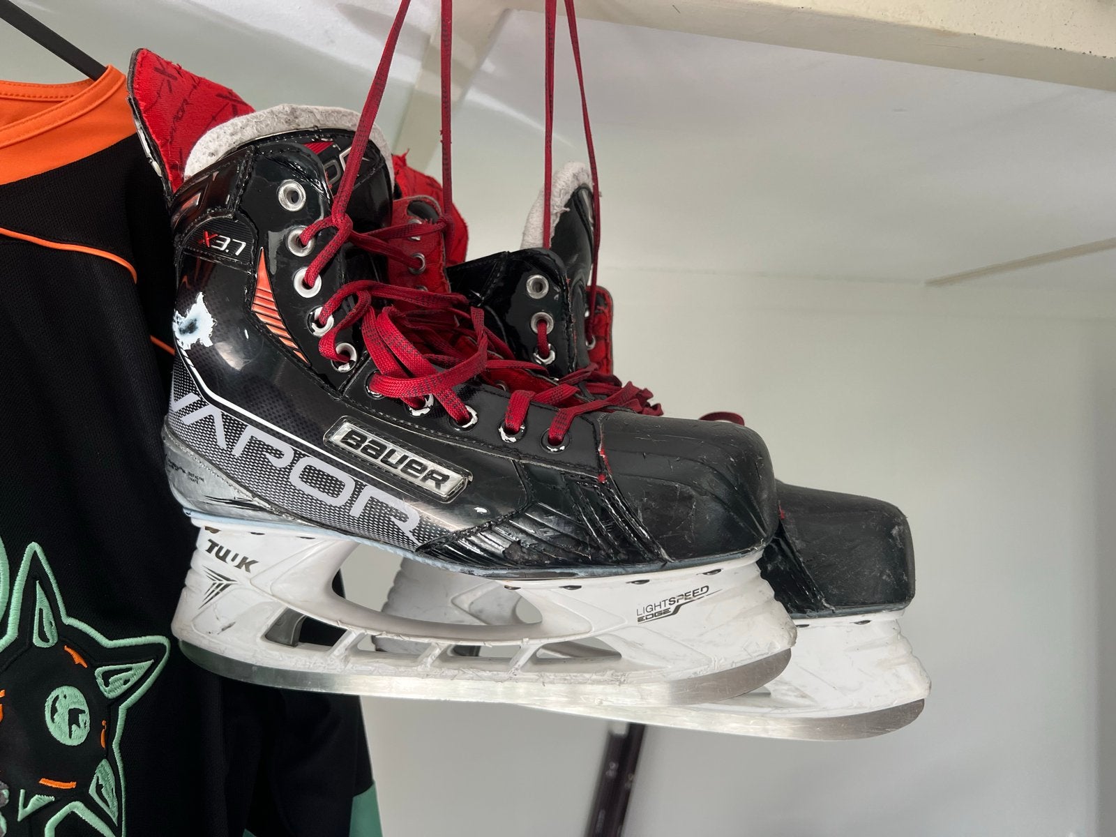 Bauer Vapor X3.7 IJshockeyschaatsen - Maat 45, Ophalen of Verzenden, Gebruikt, IJshockeyschaatsen, Bauer