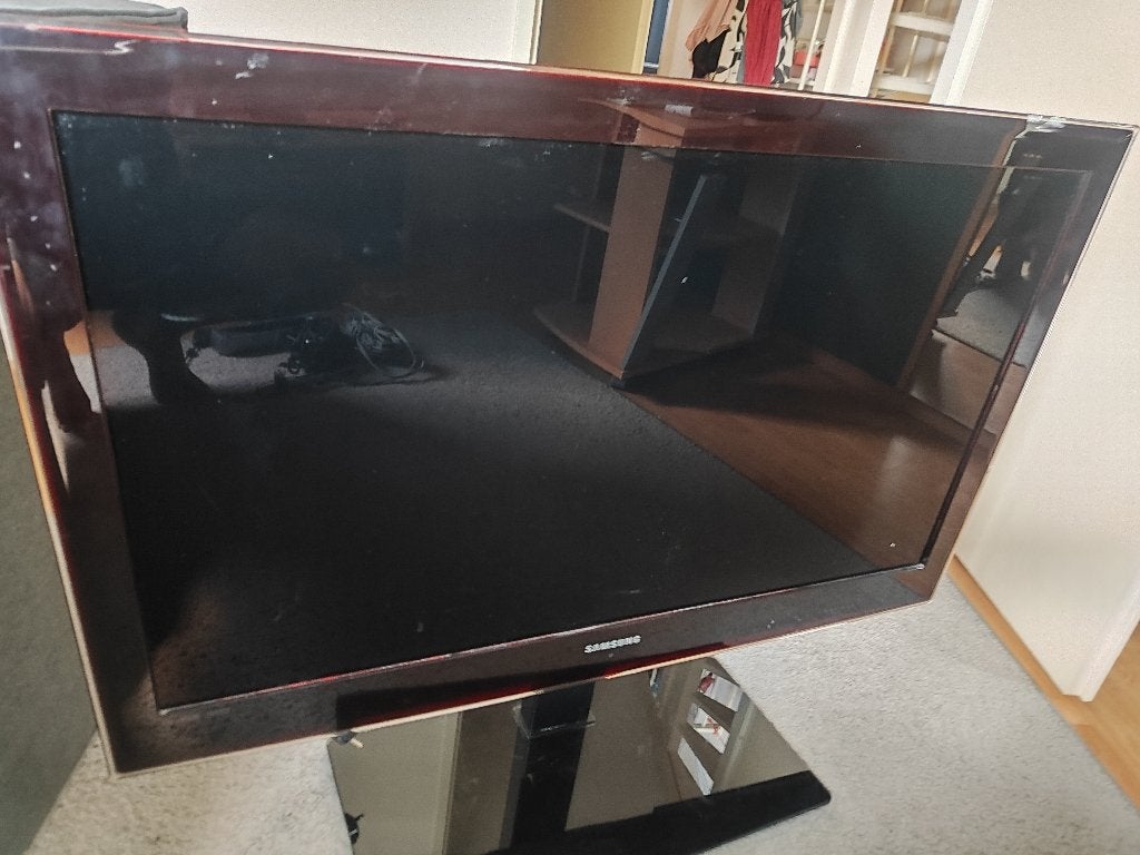 Samsung led tv, Ophalen, LED, Zo goed als nieuw, 100 Hz