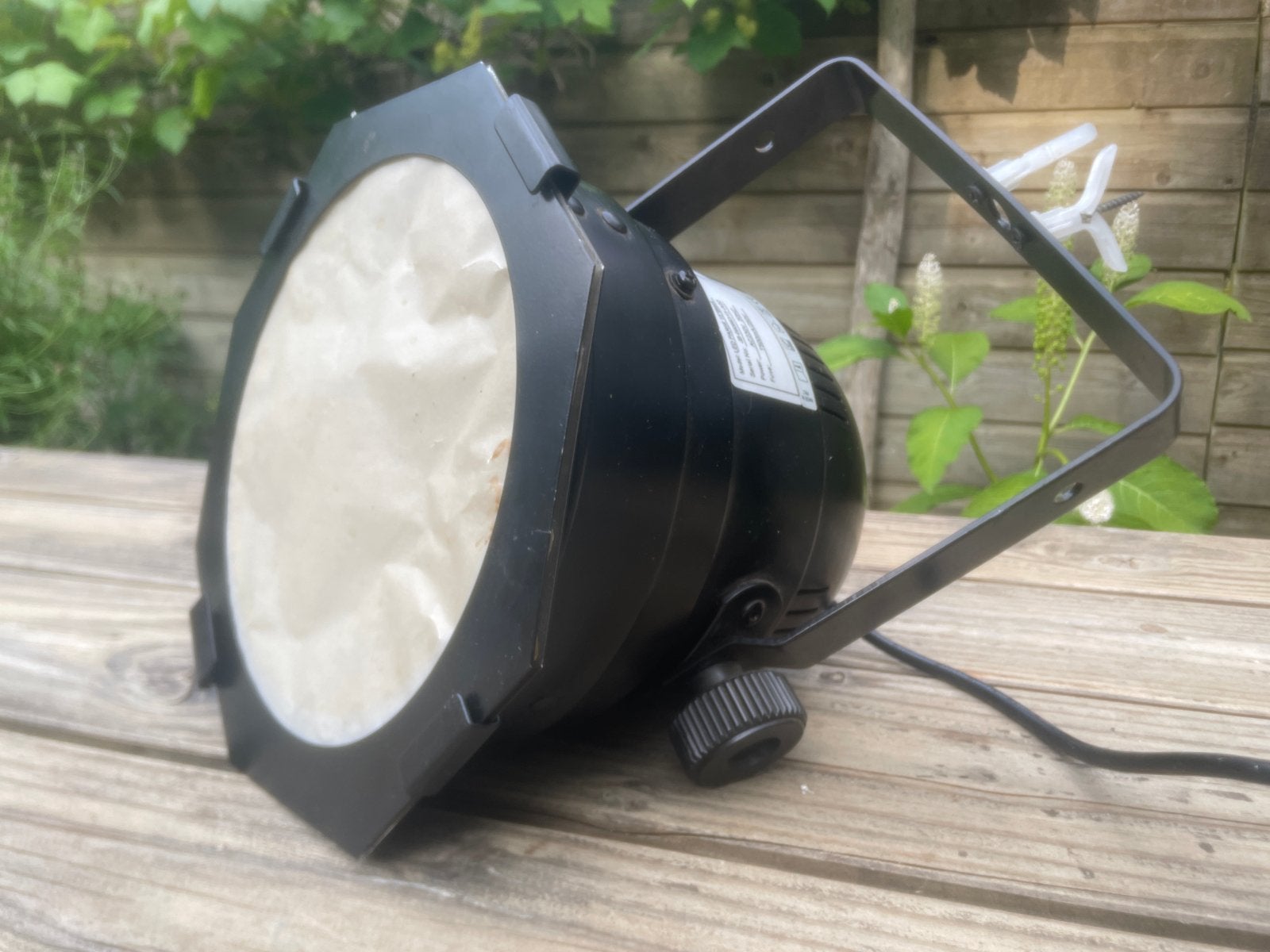 LED PAR56 15" Black DMX podiumverlichting, Ophalen of Verzenden, Gebruikt