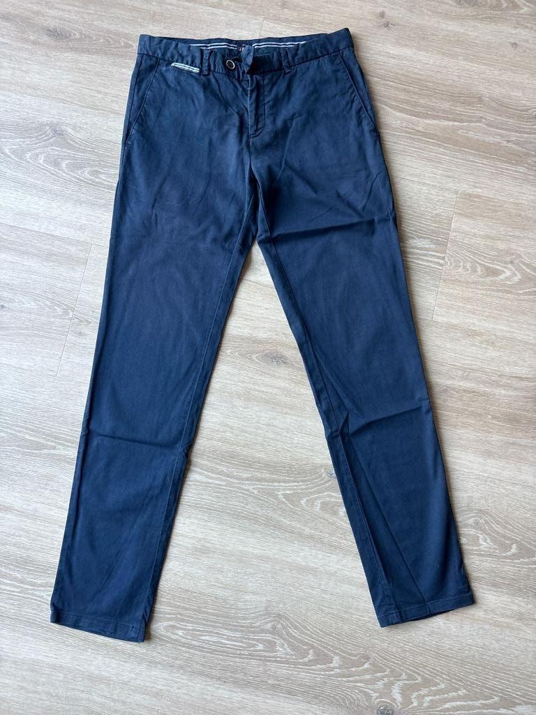 Donkerblauwe broek van Zilton W32L34, Blauw, Overige maten, Ophalen of Verzenden, Gedragen