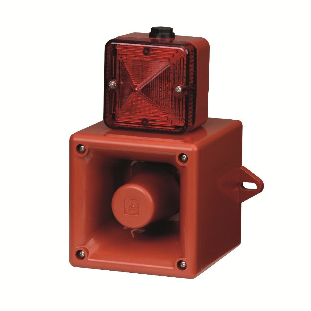 e2s AL105NX Series Red Beacon-Sounder Combination, Doe-het-zelf en Verbouw, Ophalen of Verzenden, Nieuw, Sirene, Overige soorten