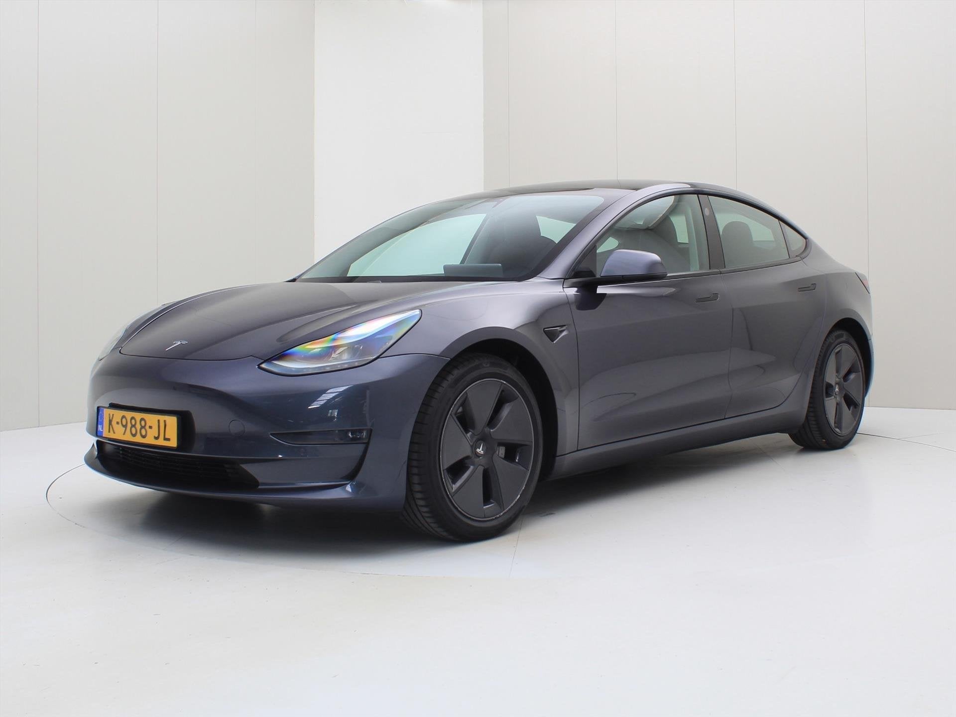 Tesla Model 3 Long-Range AWD 351pk 75 kWh 87% SoH [ FACELIFT, Automaat, Gebruikt, Zwart, Origineel Nederlands