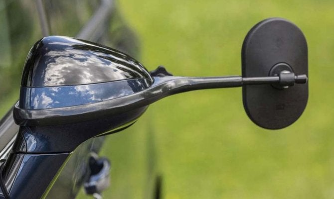 EMUK caravan spiegels Opel Grandland, Auto-onderdelen, Ophalen of Verzenden, Gebruikt, Opel