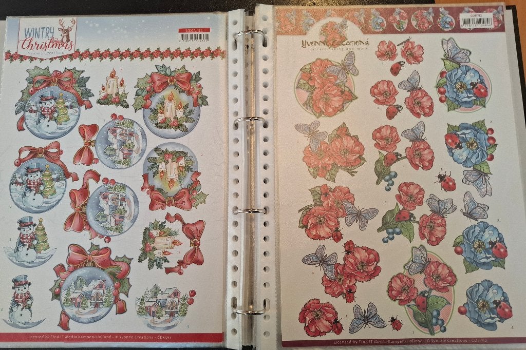 Knipvellen te koop, Hobby en Vrije tijd, Kaarten | Zelf maken, Ophalen of Verzenden, Nieuw, Overige thema's, Knipvel