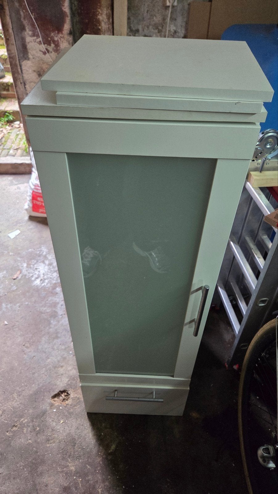 Kast met lade en twee legplanken, Huis en Inrichting, Kasten | Lockerkasten, Ophalen, Gebruikt
