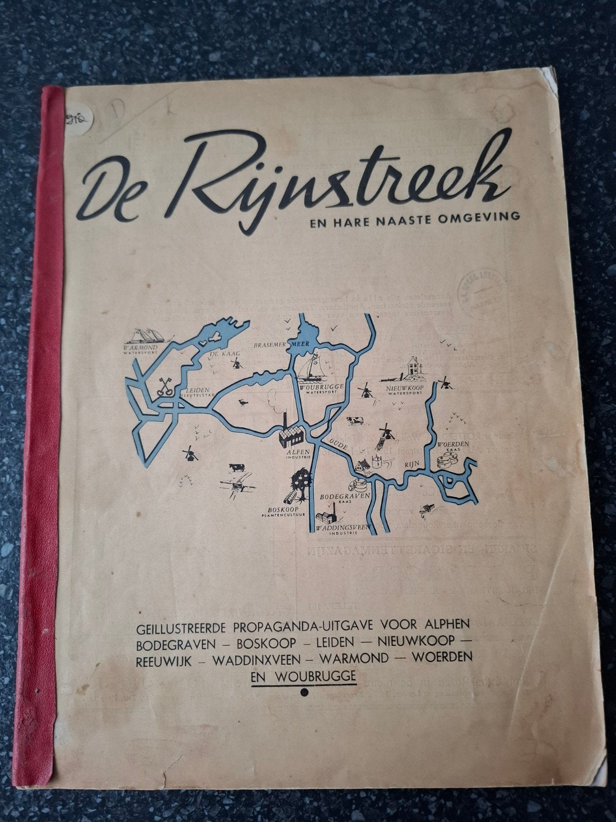 Rijnstreek 1937, Boeken, Ophalen of Verzenden, Gelezen, Zuid-Holland