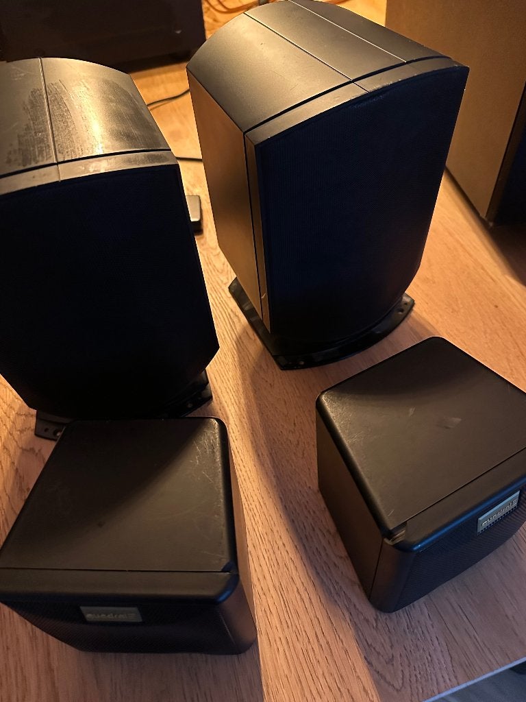 B&W Solid sp100 set inc subwoofer, Gebruikt, 70 watt of meer, 5.1-systeem, Overige spelers