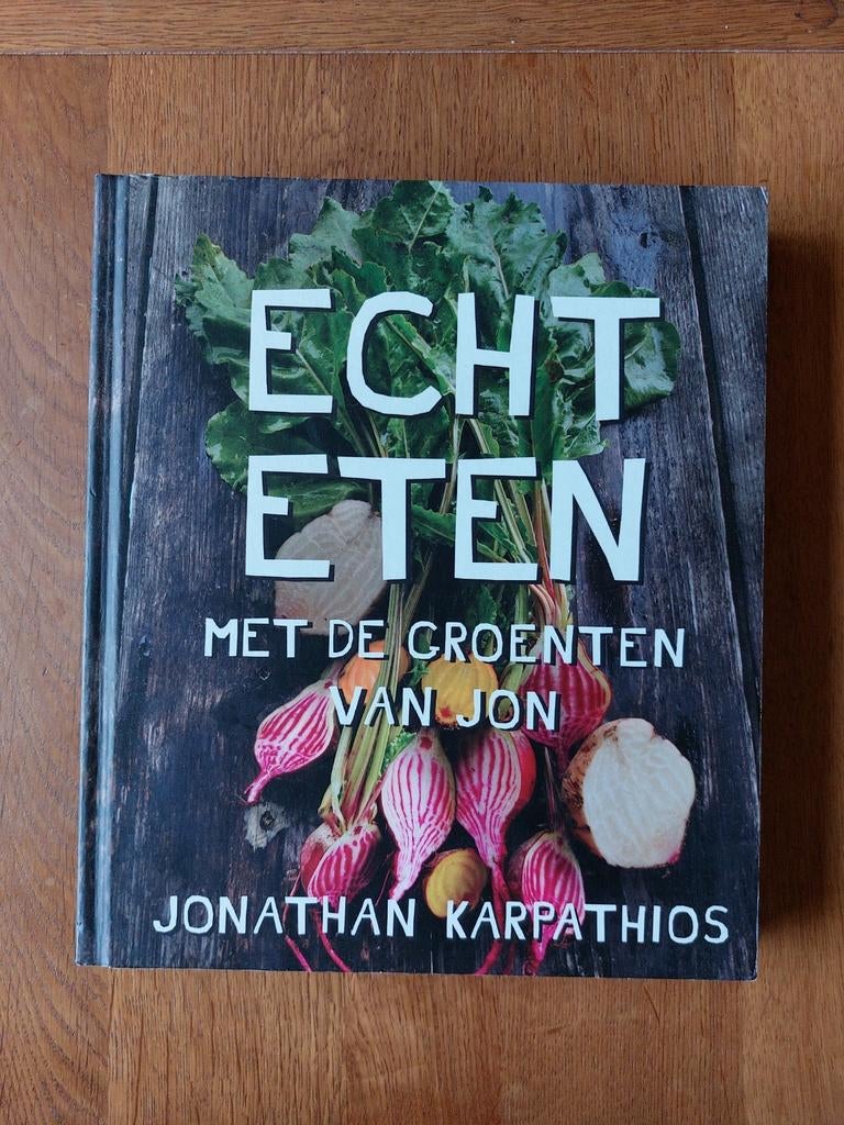 Echt Eten van Jonathan Karpathios, Ophalen of Verzenden, Zo goed als nieuw