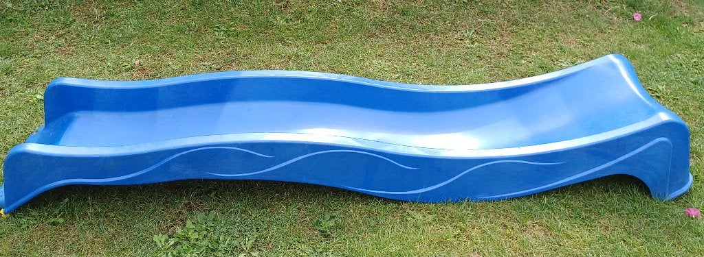 Glijbaan en stuurtjes, Kinderen en Baby's, Speelgoed | Buiten | Speeltoestellen, Ophalen, Gebruikt, Glijbaan, Aanbouwonderdeel