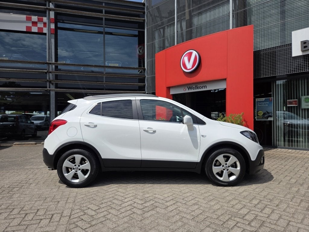 Opel Mokka 1.4 T Cosmo | Navi | Climate | Trekhaak, Auto's, Keurmerk '100% Onderhouden', 12 maanden, Gebruikt, 4 cilinders