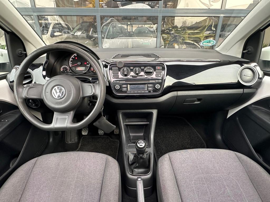 Volkswagen Up! 1.0 high up!/Pano/Elek.Ramen/Airco/Lmv/Apk!, Voorwielaandrijving, Euro 5, Electronic Stability Program (ESP), Gebruikt