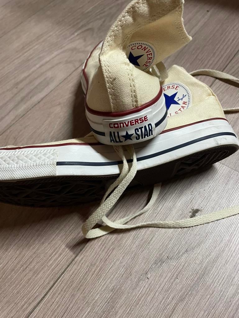 All star converse gympies., Ophalen of Verzenden, Zo goed als nieuw, Wit, Sneakers of Gympen