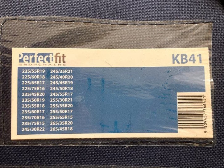 PerfectFit KB41 Sneeuwkettingen 16mm voor zware auto's, Ophalen, Zo goed als nieuw