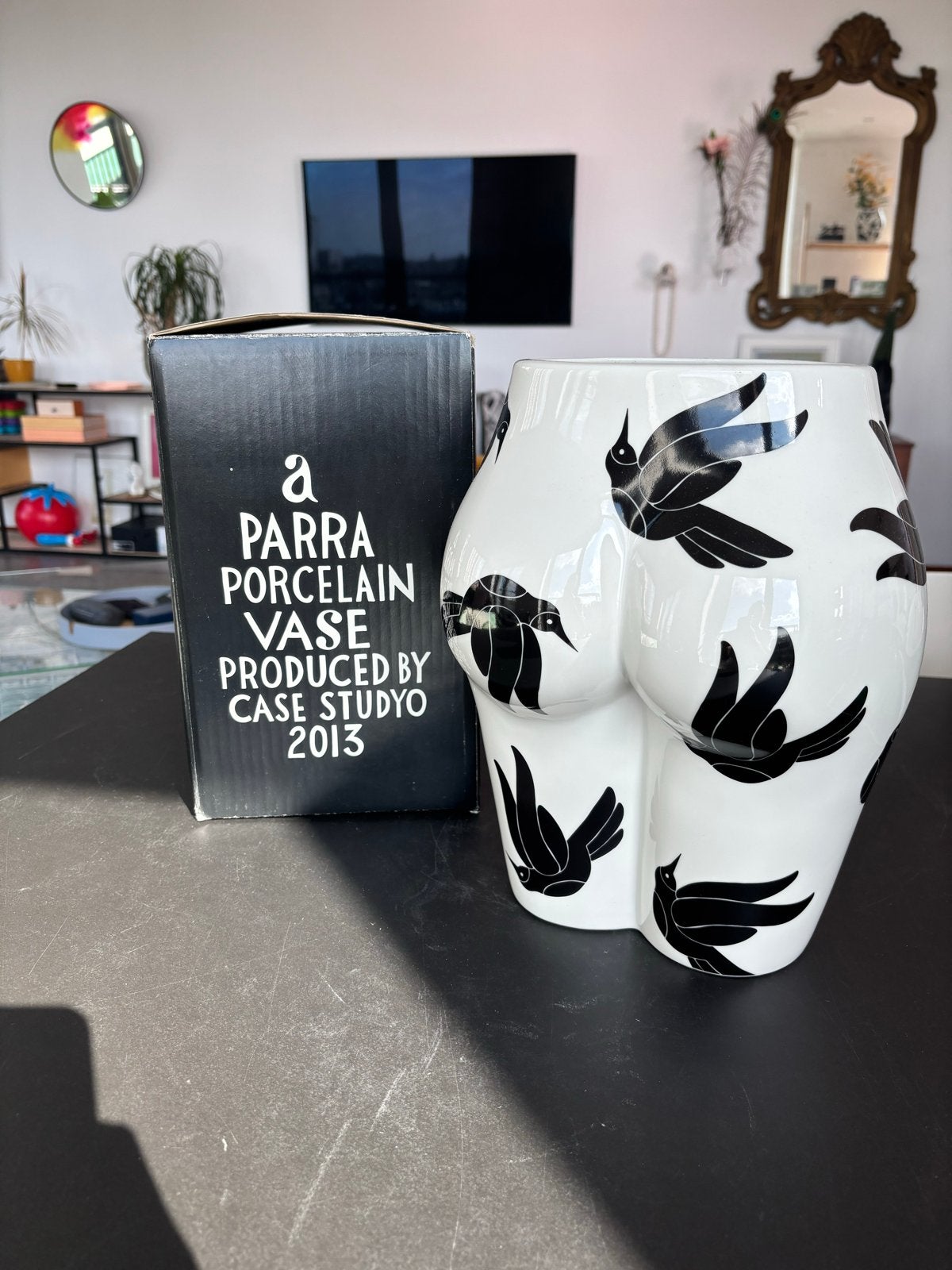 Parra Porseleinen Vaas - Vaso di Culo - 2013, Ophalen of Verzenden