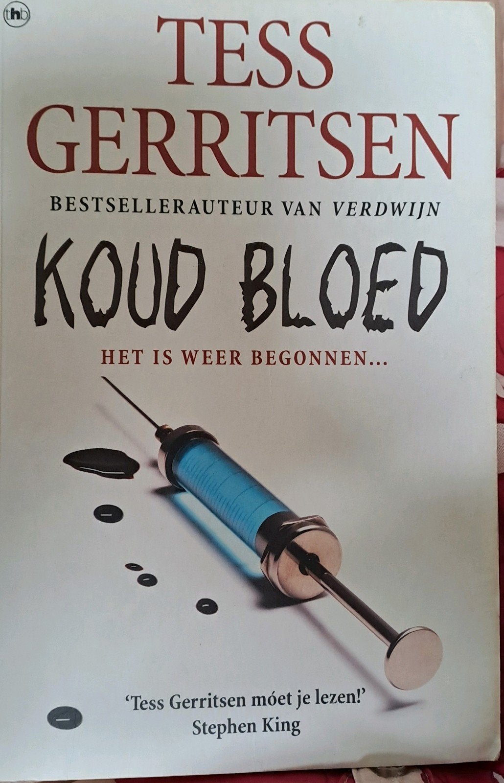 Tess Gerritsen - Koud bloed, Ophalen of Verzenden, Zo goed als nieuw, Tess Gerritsen