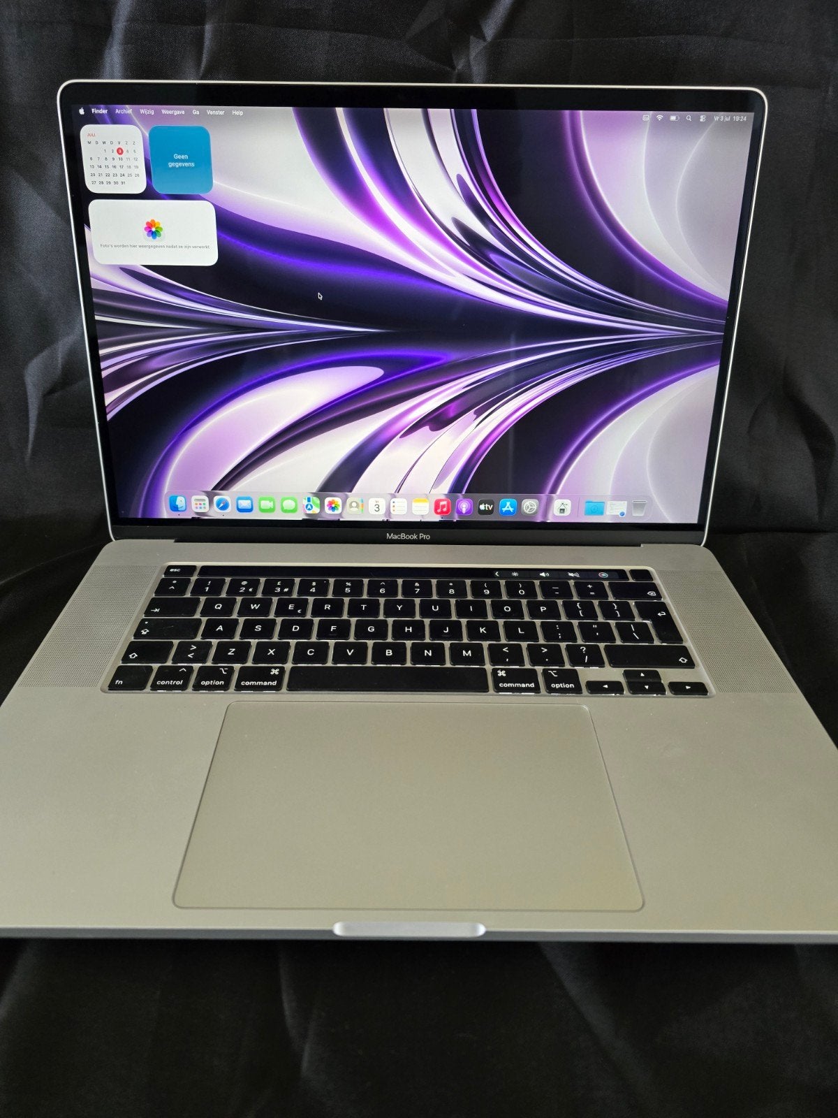 macbook pro 16inch 2019 I7 16GB 512GB krasvrij, Computers en Software, Apple Macbooks, 2 tot 3 Ghz, Qwerty, 13 inch, 512 GB
