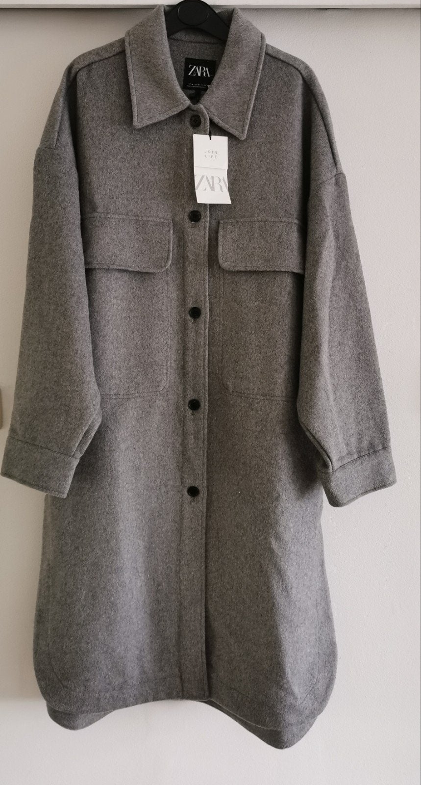 ZARA wollen jas mt. M, Maat 38/40 (M), Verzenden, Zara, Nieuw