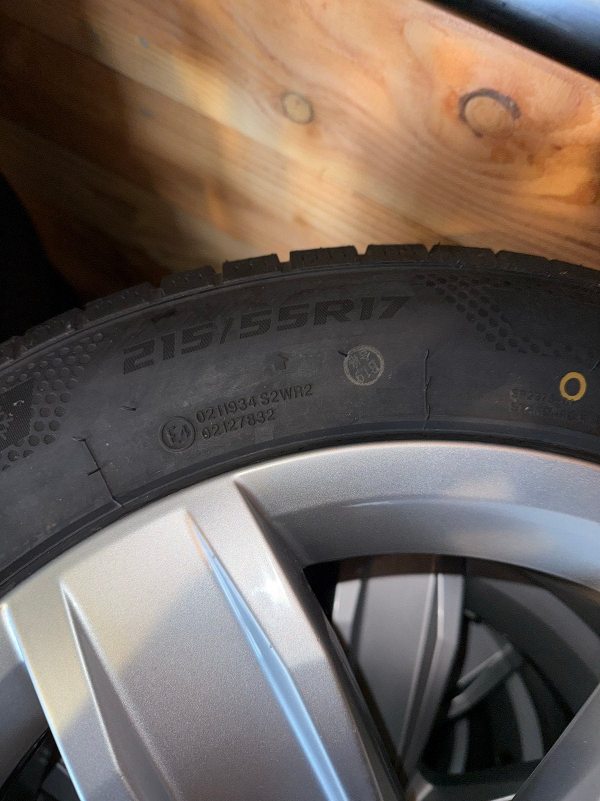 Nieuwe Winterbanden met Velgen voor VW Passat B8 - 215/55R17, Ophalen, Audi, Nieuw, Bumper
