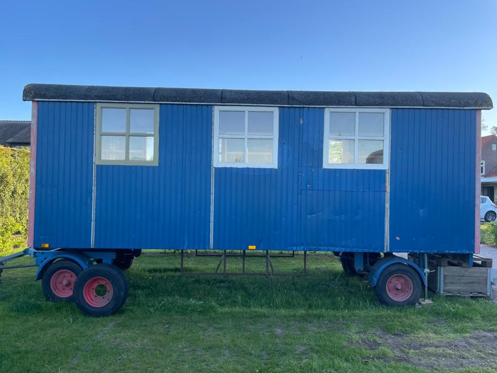 Unieke pipowagen, Tiny house, B&B, snelverkeer met kenteken, Ophalen, Gebruikt