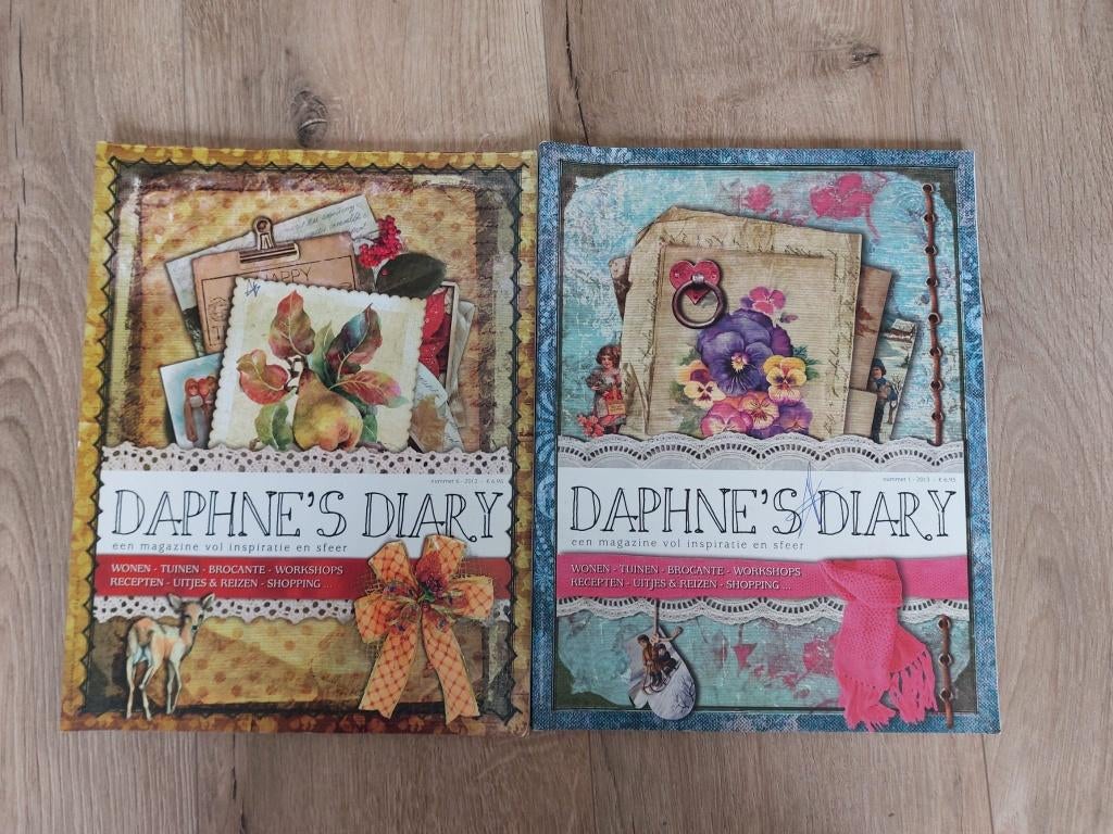 2x Daphne's diary, Ophalen of Verzenden, Gelezen, Damesbladen