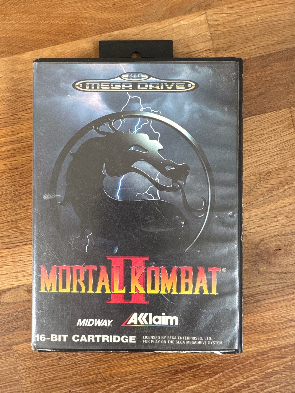 Mortal Kombat II - Sega Mega Drive Klassieker, Spelcomputers en Games, Games | Sega, Gebruikt, Vechten, 2 spelers, Eén computer