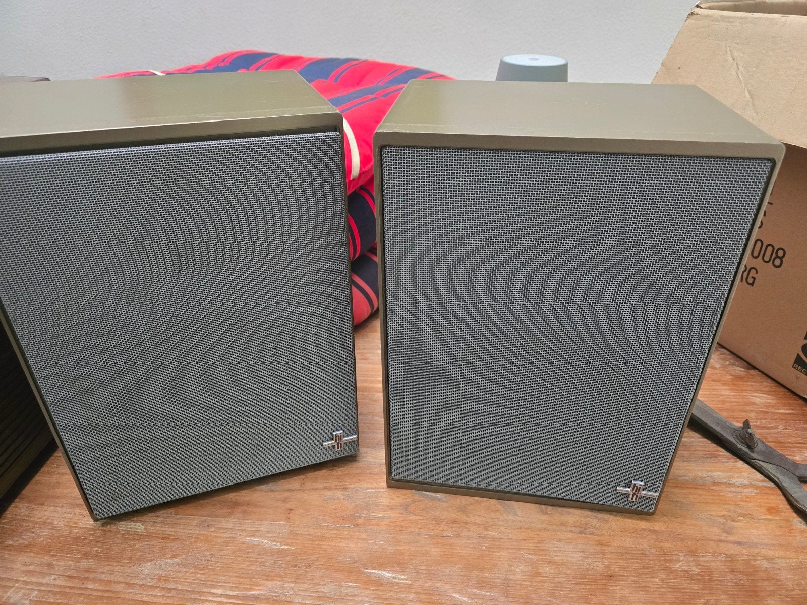 Vintage Luidsprekers - ITT Schaub-Lorenz, Overige merken, Gebruikt, Ophalen of Verzenden, Minder dan 60 watt