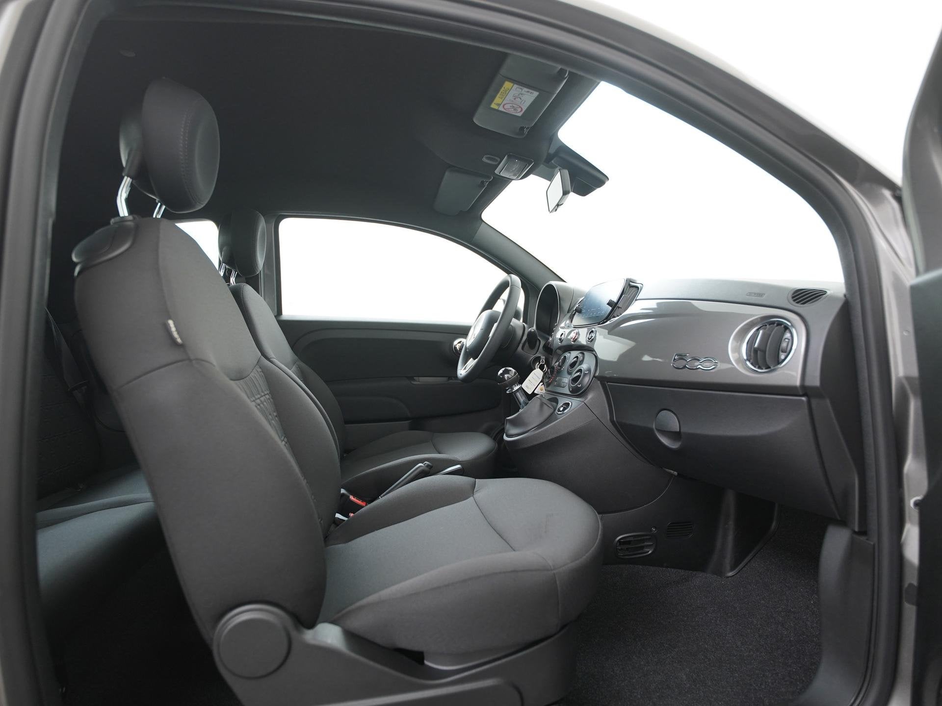 Fiat 500 1.0 Hybrid | Apple CarPlay | Parkeersensoren | Airc, Auto's, Voorwielaandrijving, Stof, Gebruikt, Euro 6