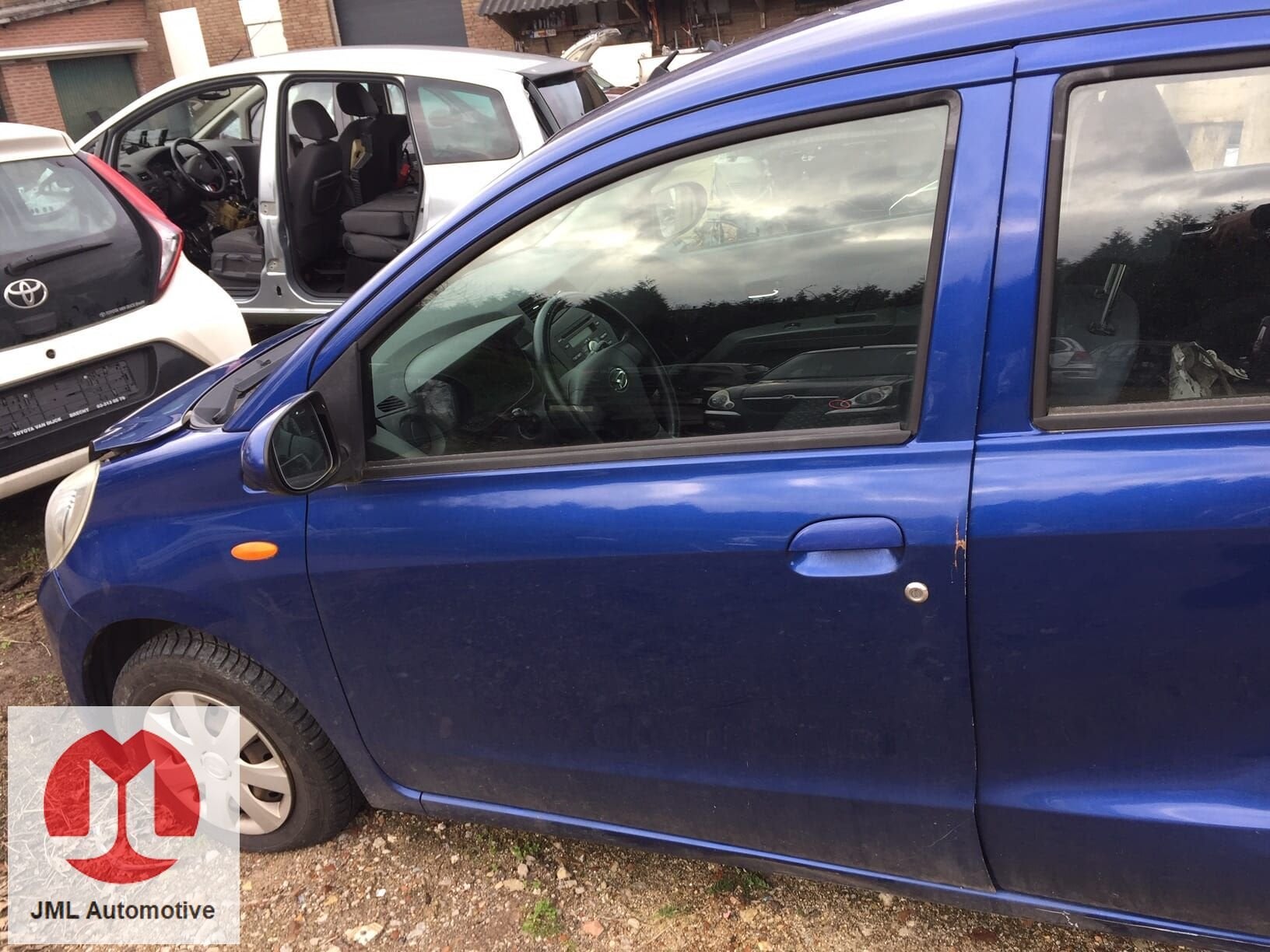 PORTIER DEUR LINKS VOOR DAIHATSU CUORE, Auto-onderdelen, Carrosserie en Plaatwerk, Gebruikt, -, Deur, -