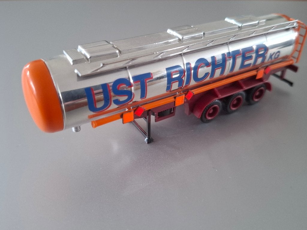 1:87 tankoplegger UST Richter Herpa € 2,50, Verzenden, Zo goed als nieuw, Bus of Vrachtwagen, Herpa